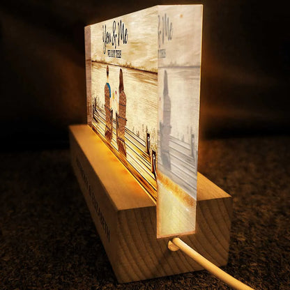 Together You And Me We Got This - Personalized Rectangle LED Light