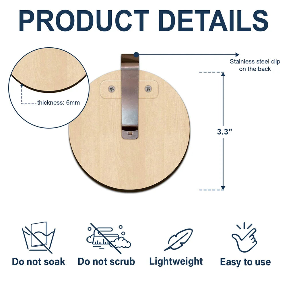 The Year I Found My Missing Piece Kissing Couples - Personalized Custom Shaped Car Visor Clip