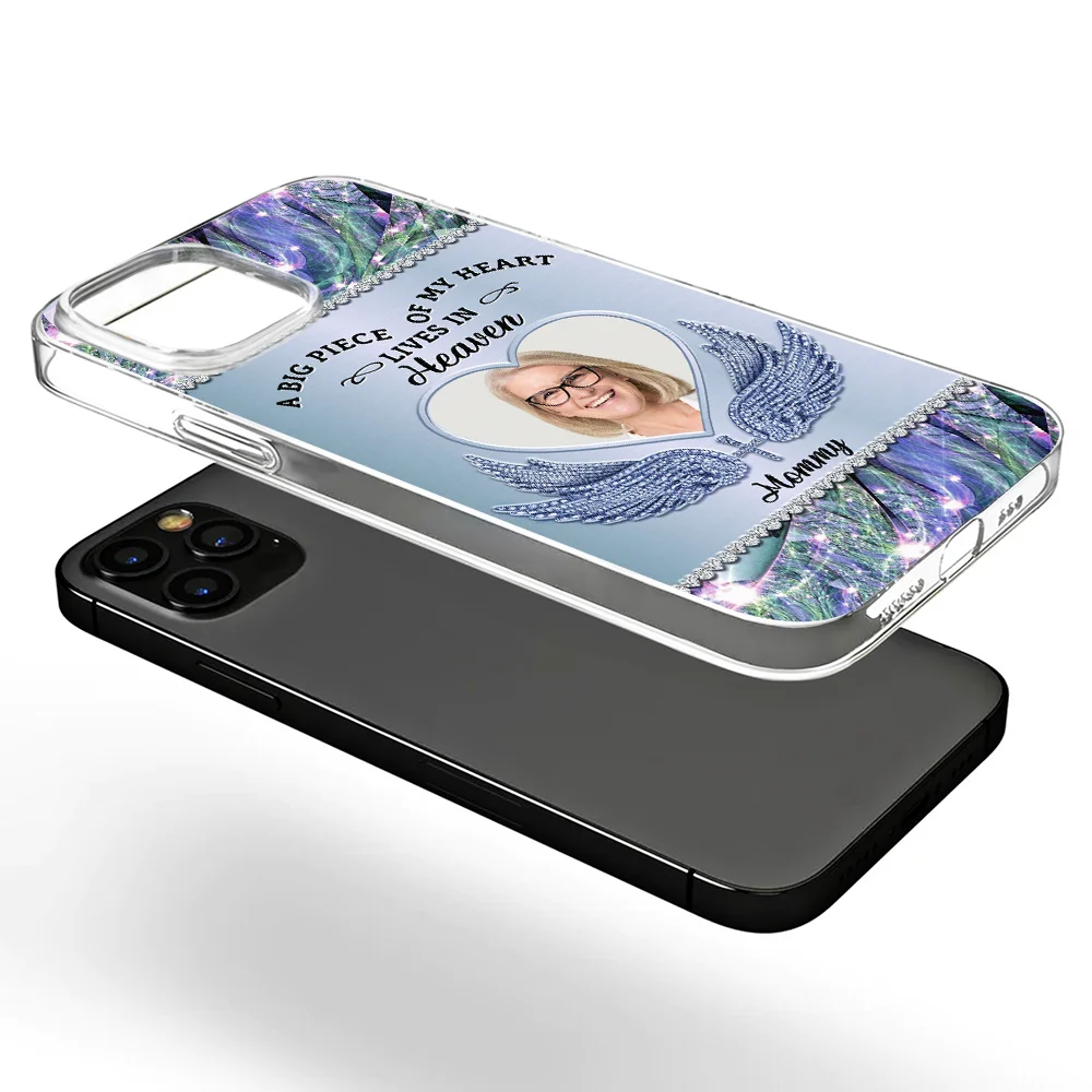 Custom Photo I Will Always Carry You With Me - Personalized Clear Phone Case