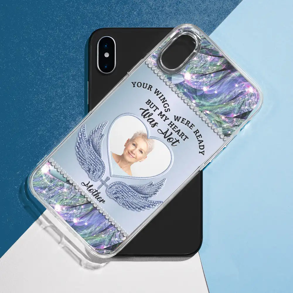 Custom Photo I Will Always Carry You With Me - Personalized Clear Phone Case