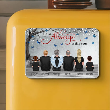Blossom Tree Always With You Family Memorial Personalized Acrylic Fridge Magnet, Remembrance Gift, Sympathy Gift