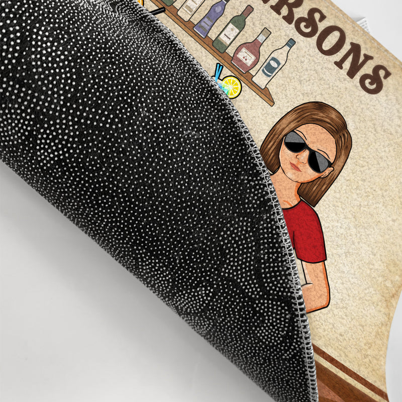 Eventually He Just Hasn't Asked Yet Husband Wife - Couple Gift - Personalized Custom Doormat