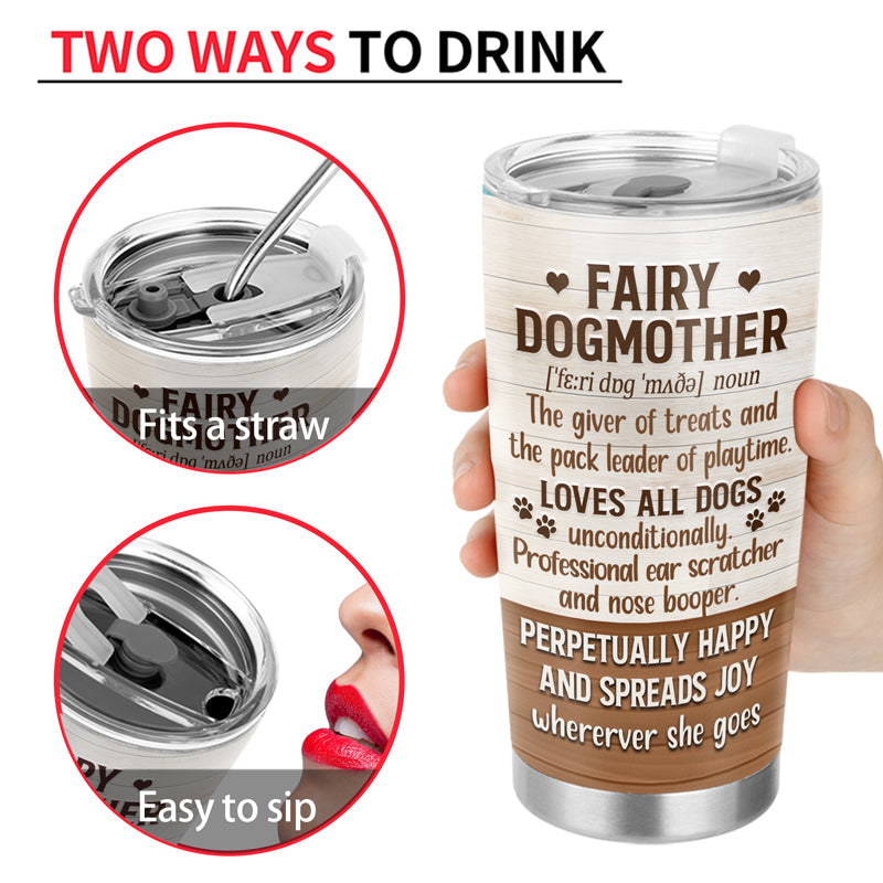 Thank You Best Dog Mom Ever Chibi Woman - Mother Gift - Personalized Custom Tumbler