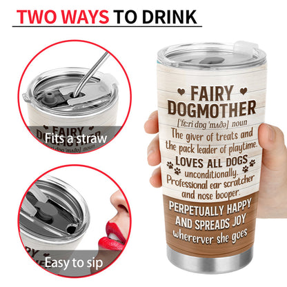 Thank You Best Dog Mom Ever Chibi Woman - Mother Gift - Personalized Custom Tumbler