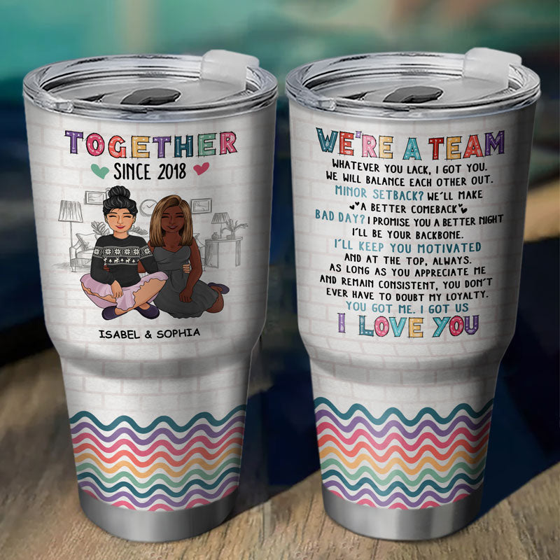 Family Couple The Day I Met You Husband And Wife - Gift For Couples - Personalized Custom 30 Oz Tumbler