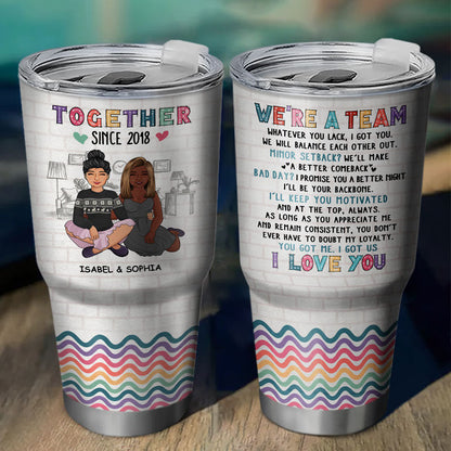 Family Couple The Day I Met You Husband And Wife - Gift For Couples - Personalized Custom 30 Oz Tumbler