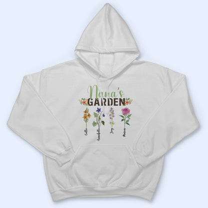 Grandma Garden - Birthday, Loving Gift For Mother, Grandma, Grandmother, Gardening - Personalized Custom T Shirt