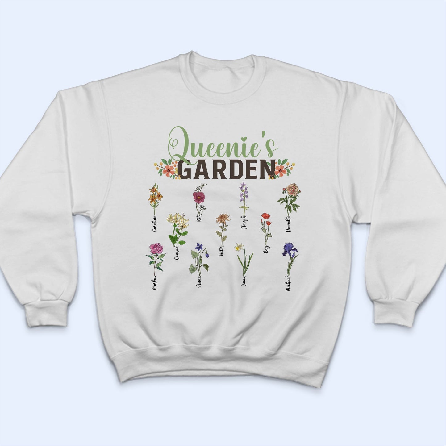 Grandma Garden - Birthday, Loving Gift For Mother, Grandma, Grandmother, Gardening - Personalized Custom T Shirt