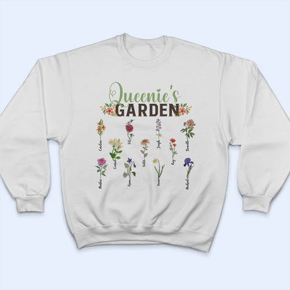 Grandma Garden - Birthday, Loving Gift For Mother, Grandma, Grandmother, Gardening - Personalized Custom T Shirt