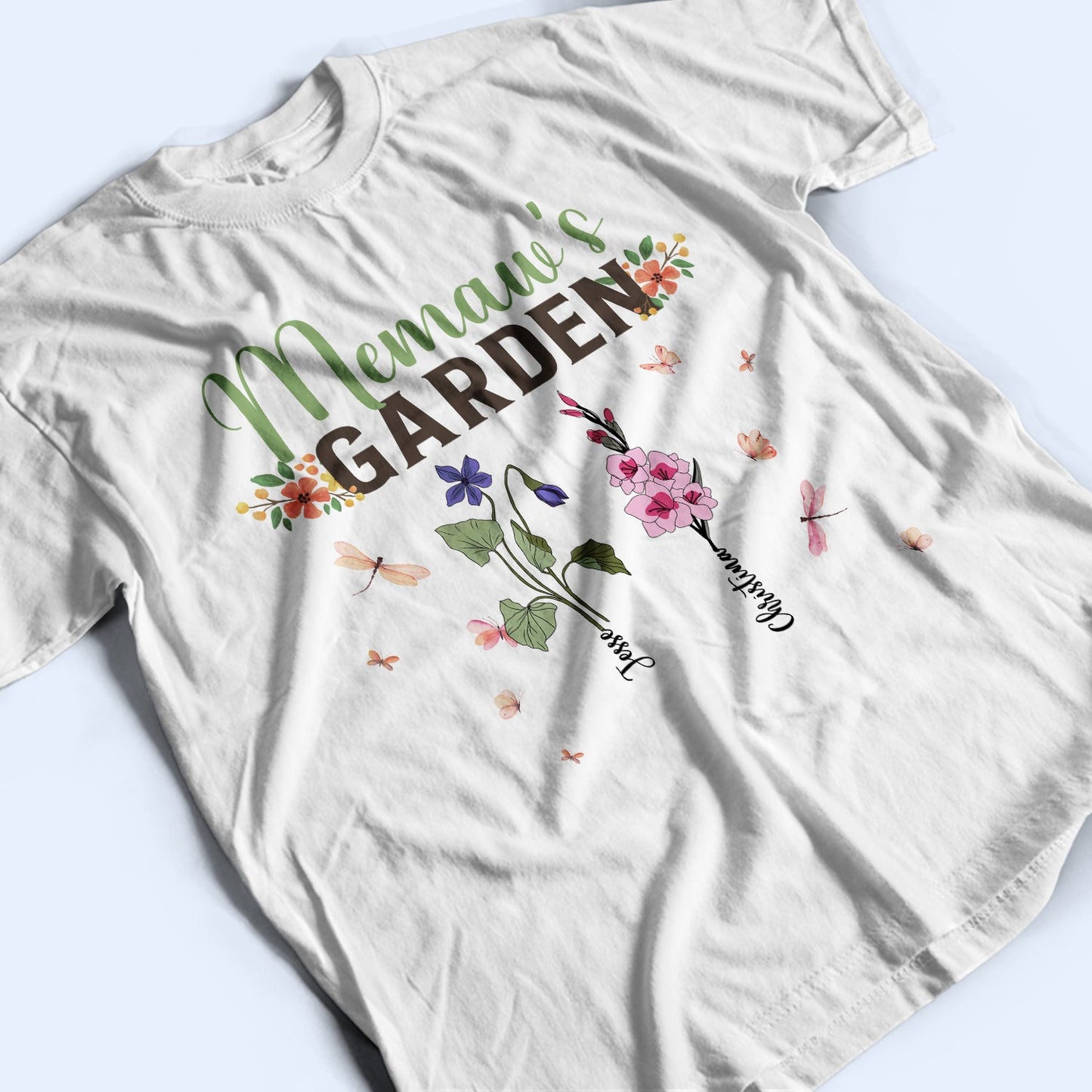 Grandma Garden - Birthday, Loving Gift For Mother, Grandma, Grandmother, Gardening - Personalized Custom T Shirt