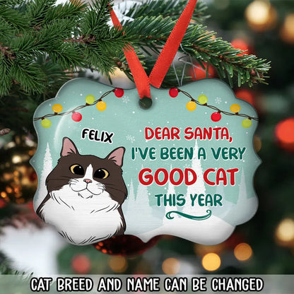 Very Good Cats This Year - Personalized Custom Aluminum Ornament Ornament The Next Custom Gift