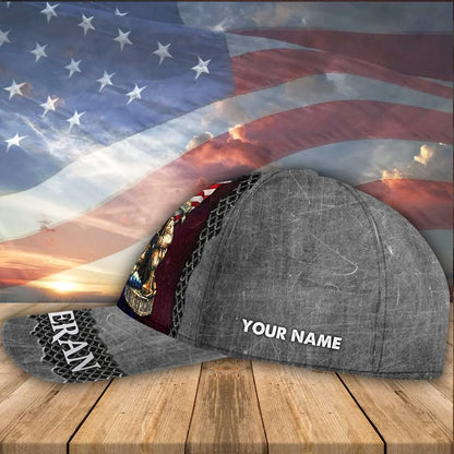 Veteran - Personalized Name Honoring Our Heros Remember Their Sacrifice - Personalized Cap Hat The Next Custom Gift