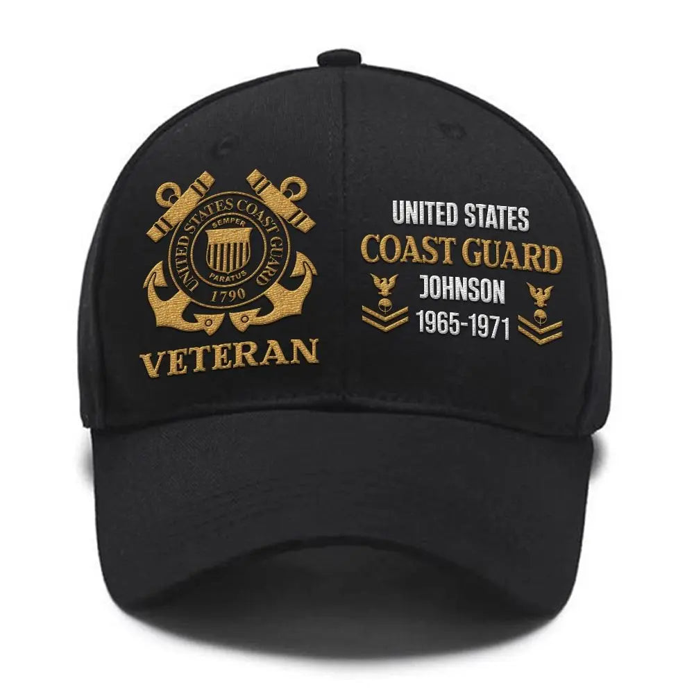 Veteran - US Veteran Proudly Served - Personalized Cap Hat The Next Custom Gift
