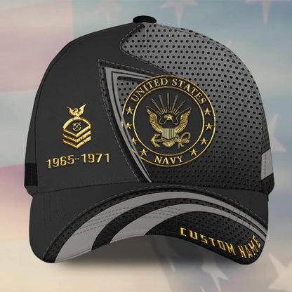 Veterans - Customized U.S Veteran Proudly Served - Personalized Cap (HN) Cap The Next Custom Gift