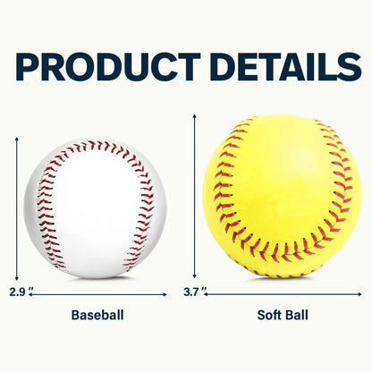 We Hit A Homerun Scoring You As Our Dad - Personalized Baseball, Softball Baseball The Next Custom Gift