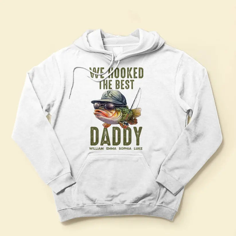 We Hooked The Best Dad, Grandpa, Papa - Personalized Shirt Shirts & Tops The Next Custom Gift