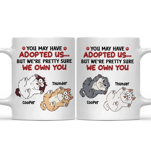 We're Pretty Sure We Own You - Personalized Mug Mug The Next Custom Gift