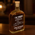 We're Yours No Returns Or Refunds - Personalized Whiskey Bottle