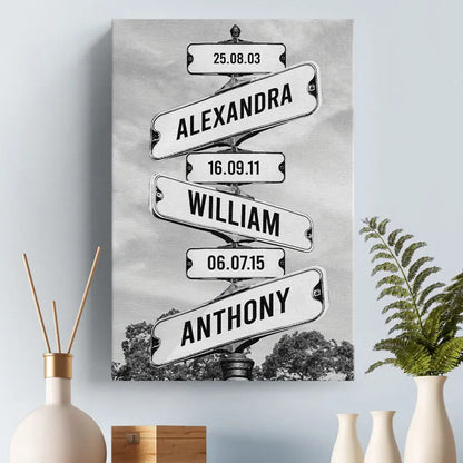 Where Love Never Ends - Family Personalized Custom Vertical Poster - Gift For Family Members Poster The Next Custom Gift