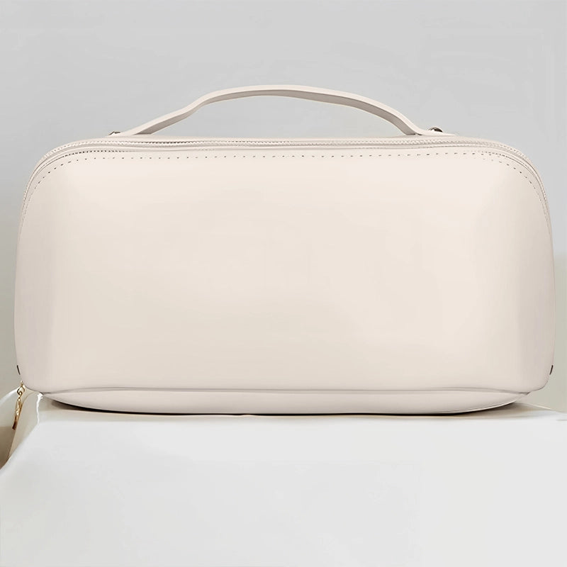 If Besties Sisters Were Flowers I'd Pick You - Personalized Leather Makeup Bag