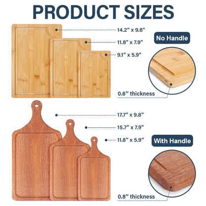 Witch Halloween Proudly Serving - Personalized Wooden Cutting Board