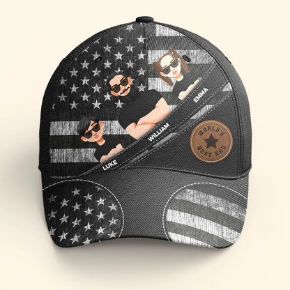 World's Best Dad - Personalized Classic Cap