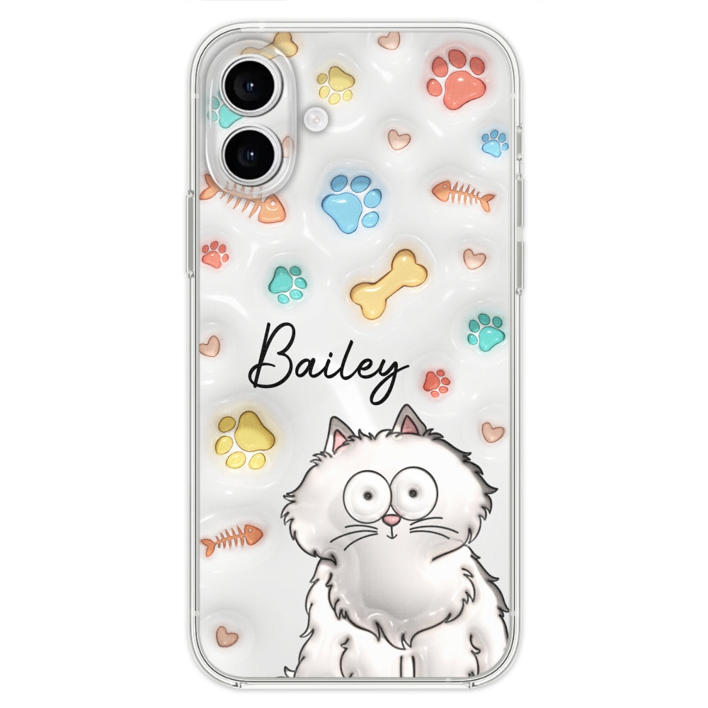 My Lovely Fur Babies Ver Pet - Personalized Custom 3D Inflated Effect Phone Case