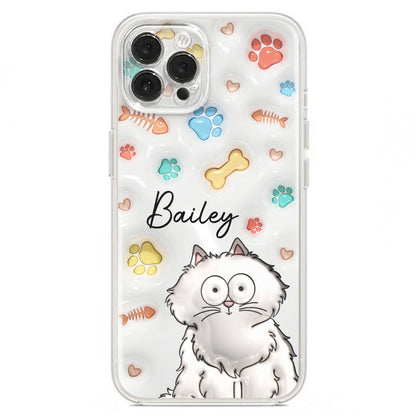 My Lovely Fur Babies Ver Pet - Personalized Custom 3D Inflated Effect Phone Case