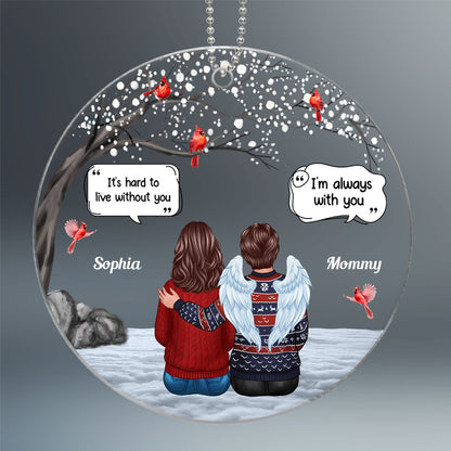 Blossom Tree Memorial Keepsake Sympathy Gift Personalized Acrylic Ornament