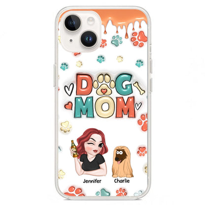 My Lovely Dog Ver 3 - Personalized Custom 3D Inflated Effect Phone Case