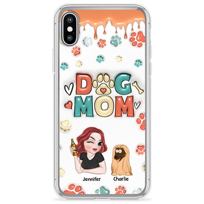 My Lovely Dog Ver 3 - Personalized Custom 3D Inflated Effect Phone Case