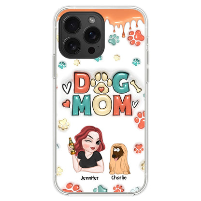 My Lovely Dog Ver 3 - Personalized Custom 3D Inflated Effect Phone Case