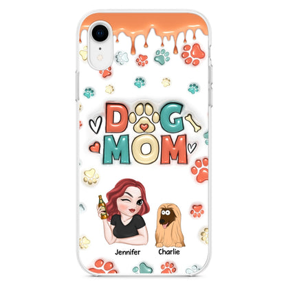 My Lovely Dog Ver 3 - Personalized Custom 3D Inflated Effect Phone Case