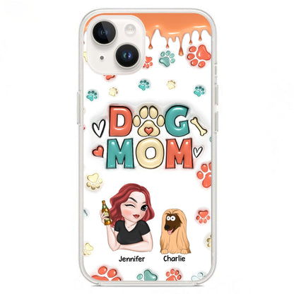 My Lovely Dog Ver 3 - Personalized Custom 3D Inflated Effect Phone Case