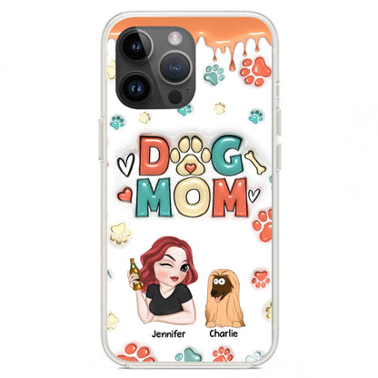 My Lovely Dog Ver 3 - Personalized Custom 3D Inflated Effect Phone Case