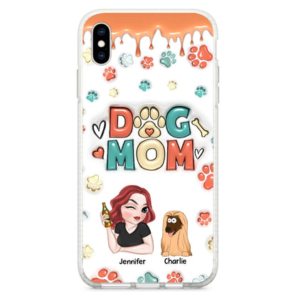 My Lovely Dog Ver 3 - Personalized Custom 3D Inflated Effect Phone Case