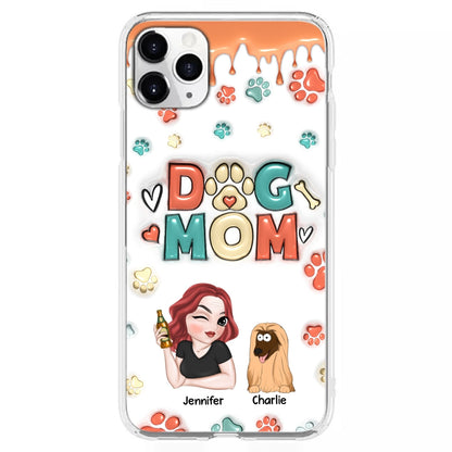 My Lovely Dog Ver 3 - Personalized Custom 3D Inflated Effect Phone Case