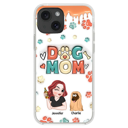 My Lovely Dog Ver 3 - Personalized Custom 3D Inflated Effect Phone Case