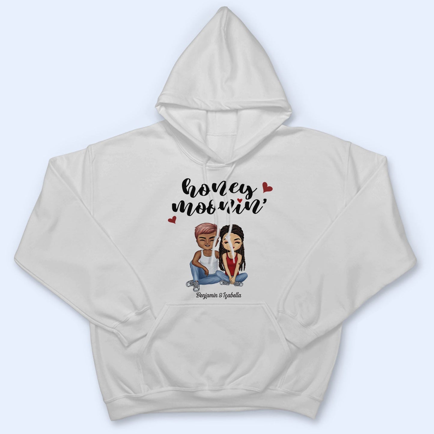 Honeymoonin - Anniversary, Birthday, Funny Gift For Spouse, Husband, Wife, Family, Couple - Personalized Custom T Shirt