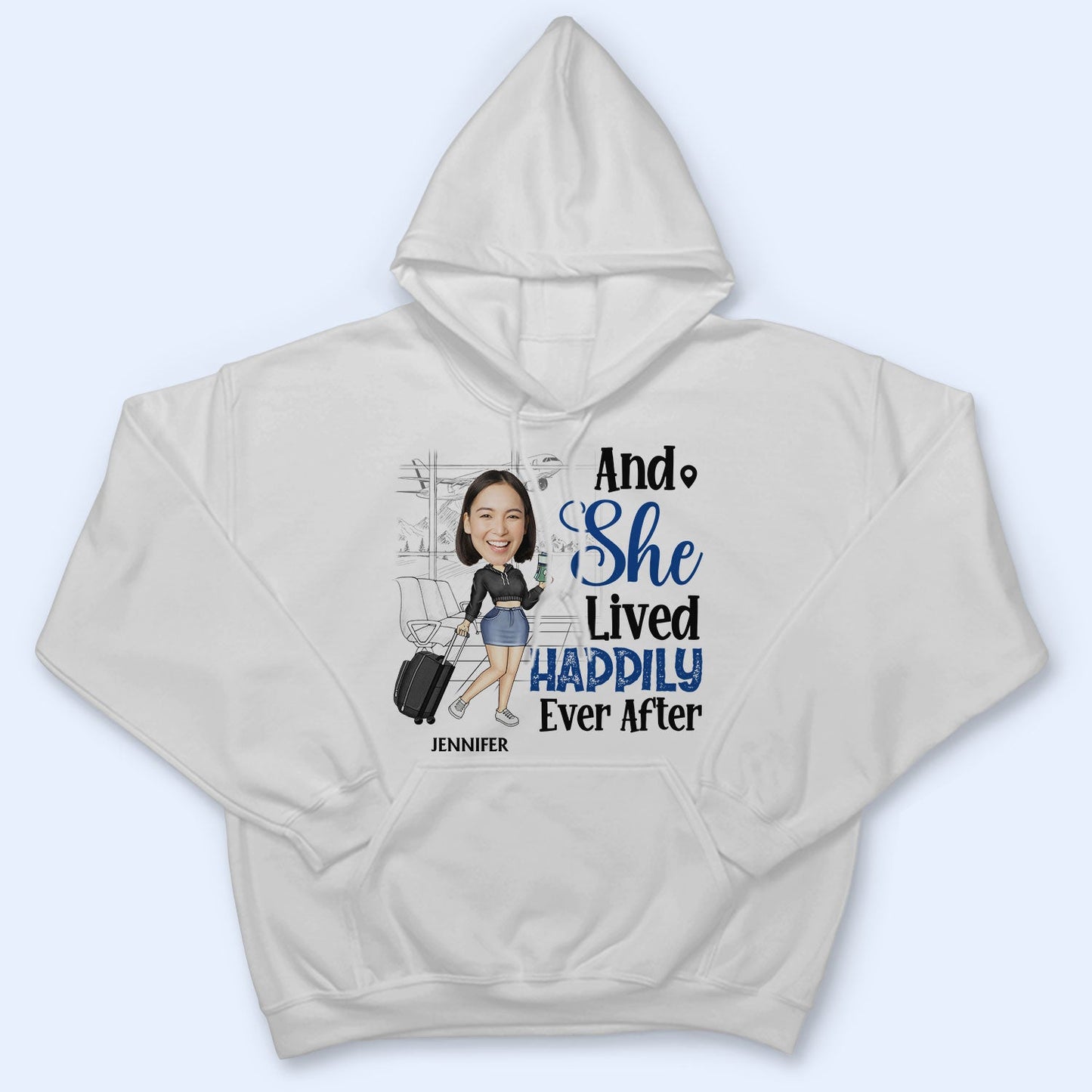 Custom Photo Just A Girl Boy Who Loves Traveling Cruising - Birthday Gift For Him, Her, Trippin', Vacation Lovers - Personalized Custom T Shirt