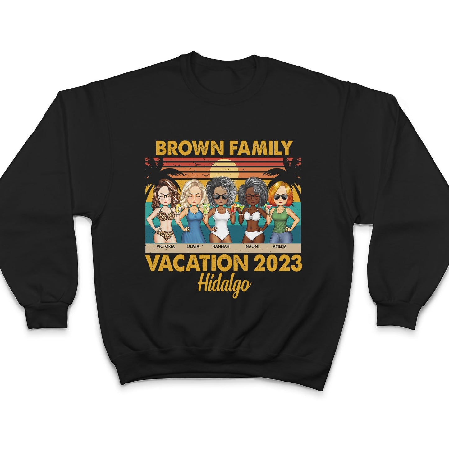 Vacation Traveling Beach - Funny, Holiday Gift For Husband, Wife, Couples, Family - Personalized Custom T Shirt