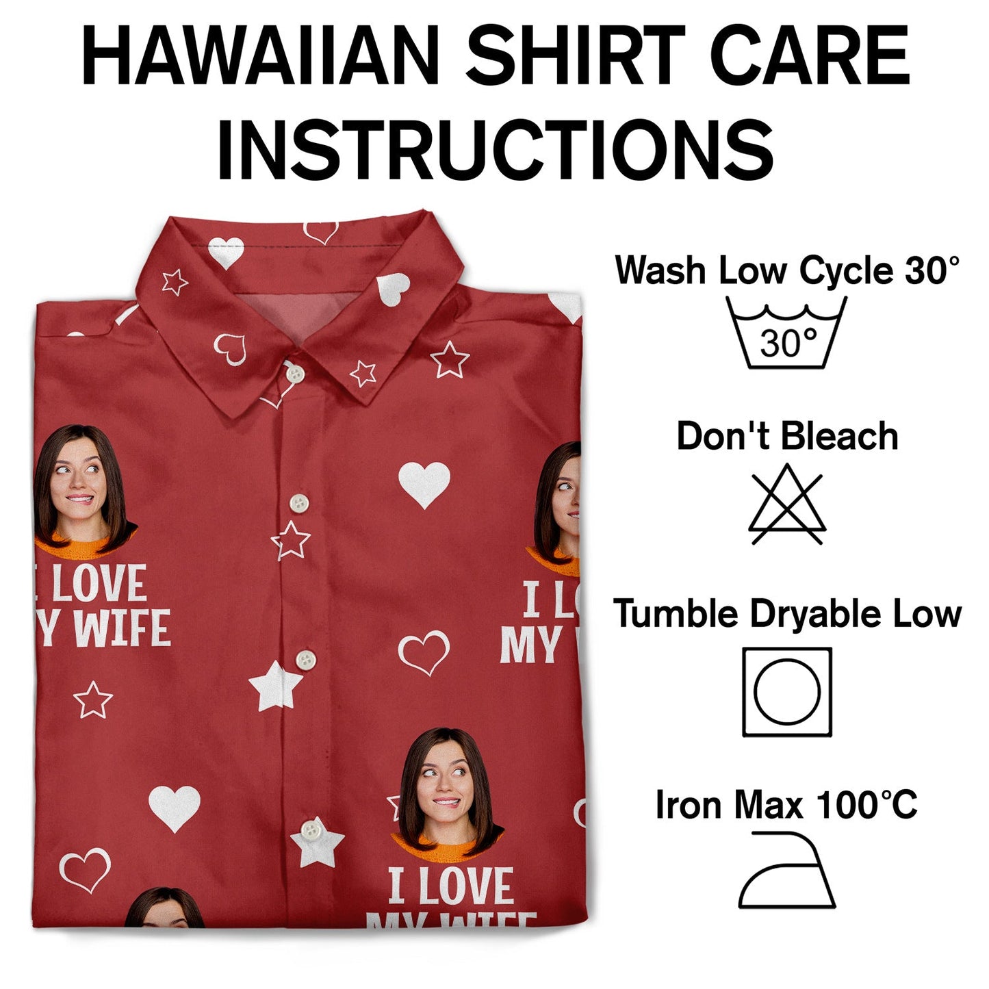 Custom Photo Funny I Love My Lover - Gift For Husband, Boyfriend - Personalized Hawaiian Shirt