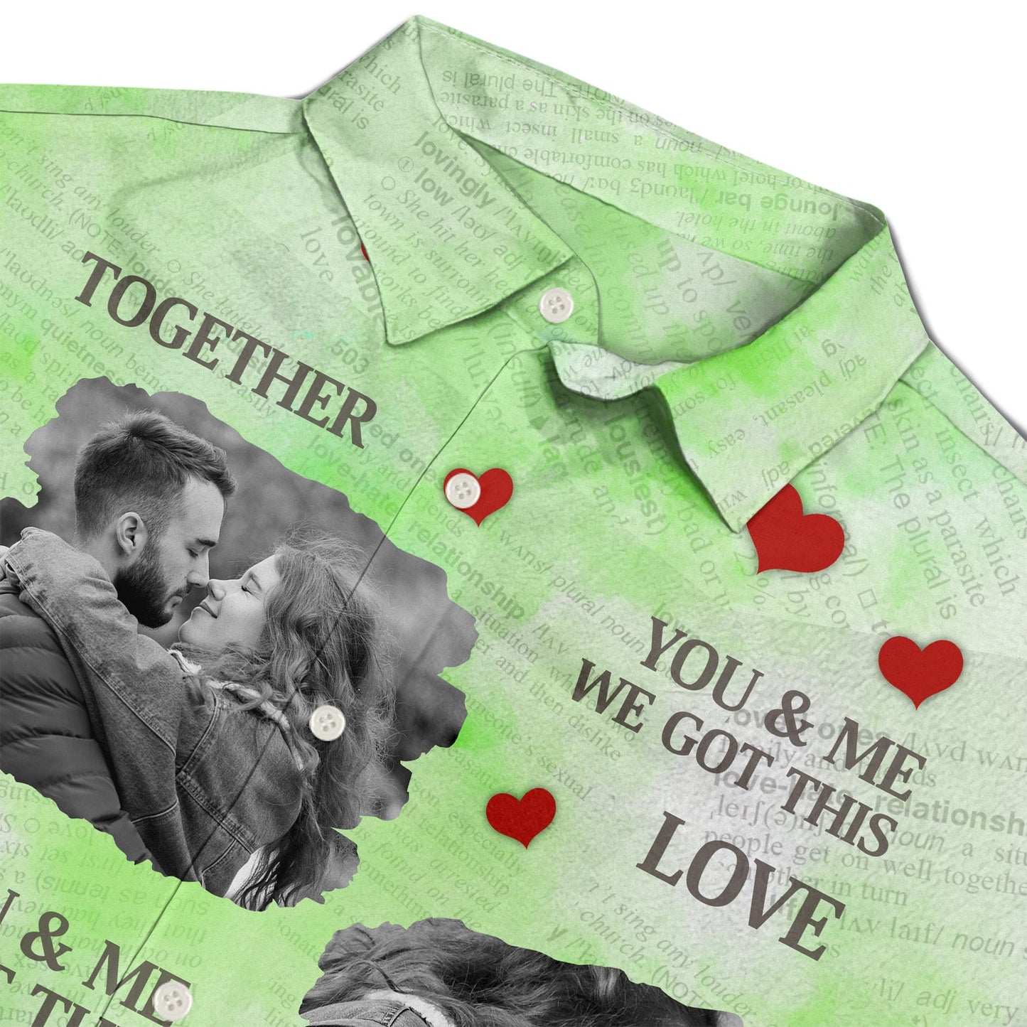 Custom Photo You Are The Missing Piece - Gift For Couples, Husband, Boyfriends - Personalized Hawaiian Shirt