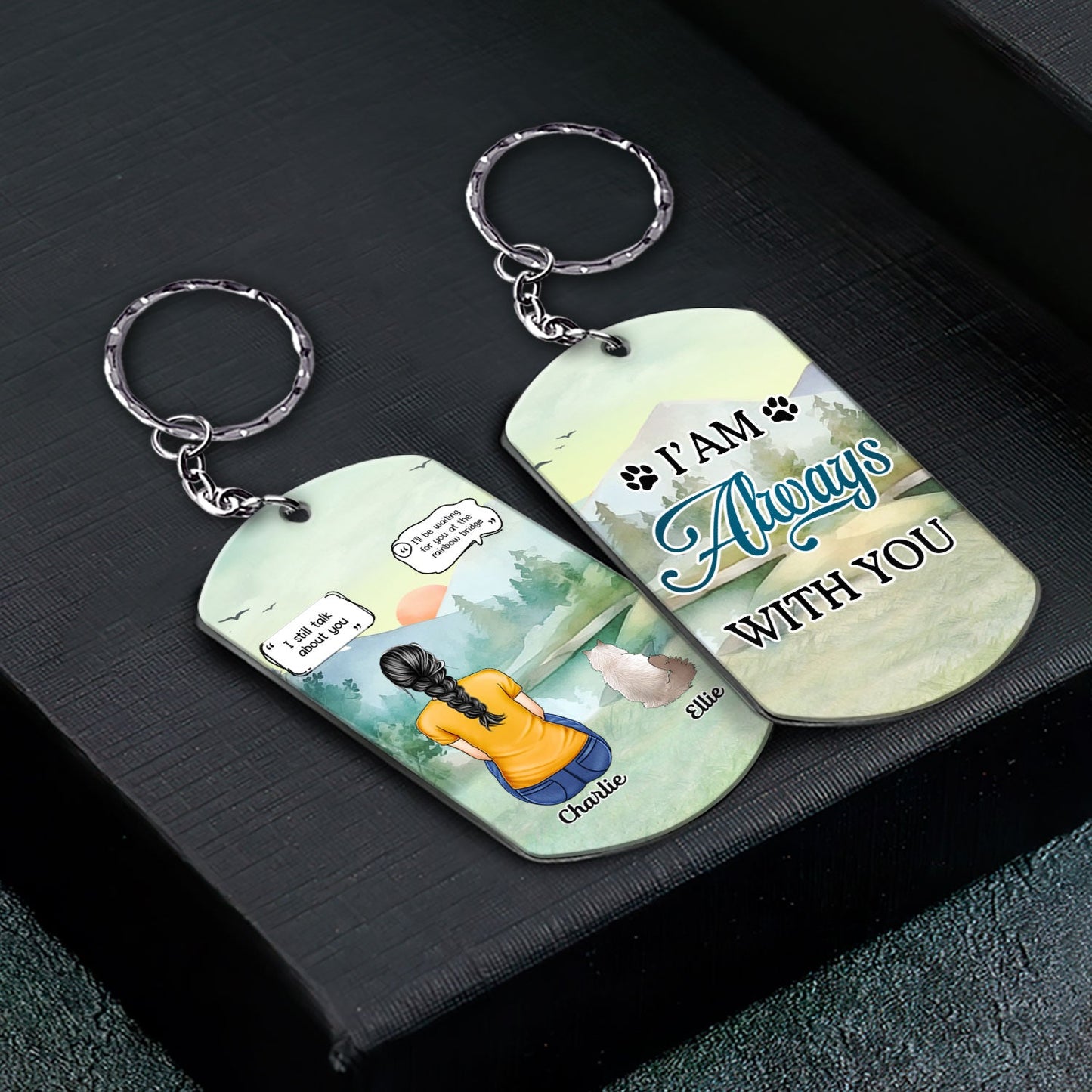 If Love Could Have Saved You - Memorial Gift For Pet Lovers, Dog Mom, Dog Dad, Cat Mom, Cat Dad - Personalized Aluminum Keychain