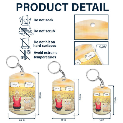 If Love Could Have Saved You - Memorial Gift For Pet Lovers, Dog Mom, Dog Dad, Cat Mom, Cat Dad - Personalized Aluminum Keychain