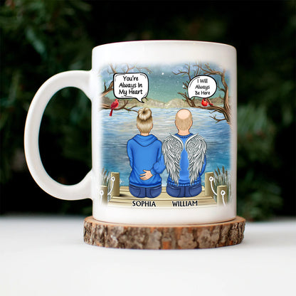 I Miss You I Know - Memorial Gift For Family, Friends, Siblings - Personalized Mug