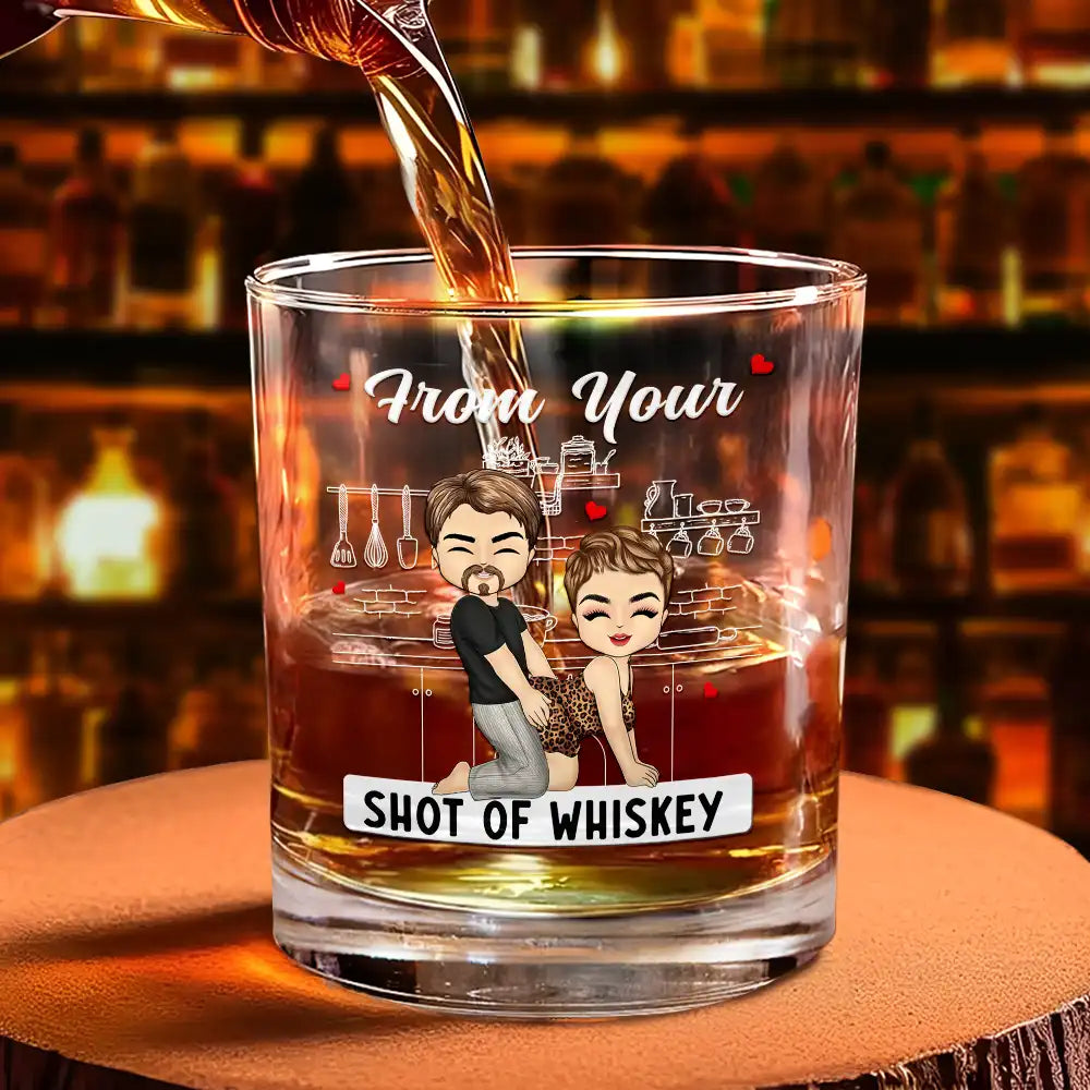 Thanks For All The Orgasms - Personalized Whiskey Glass