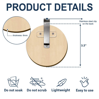 Drive Safe I Love You Backside Couples - Personalized Custom Shaped Car Visor Clip