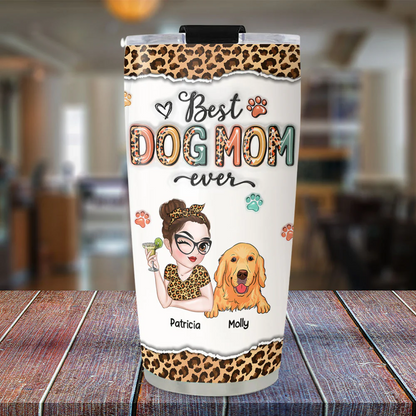 Best Mom Ever And Ever - Personalized Custom 3D Inflated Effect Tumbler