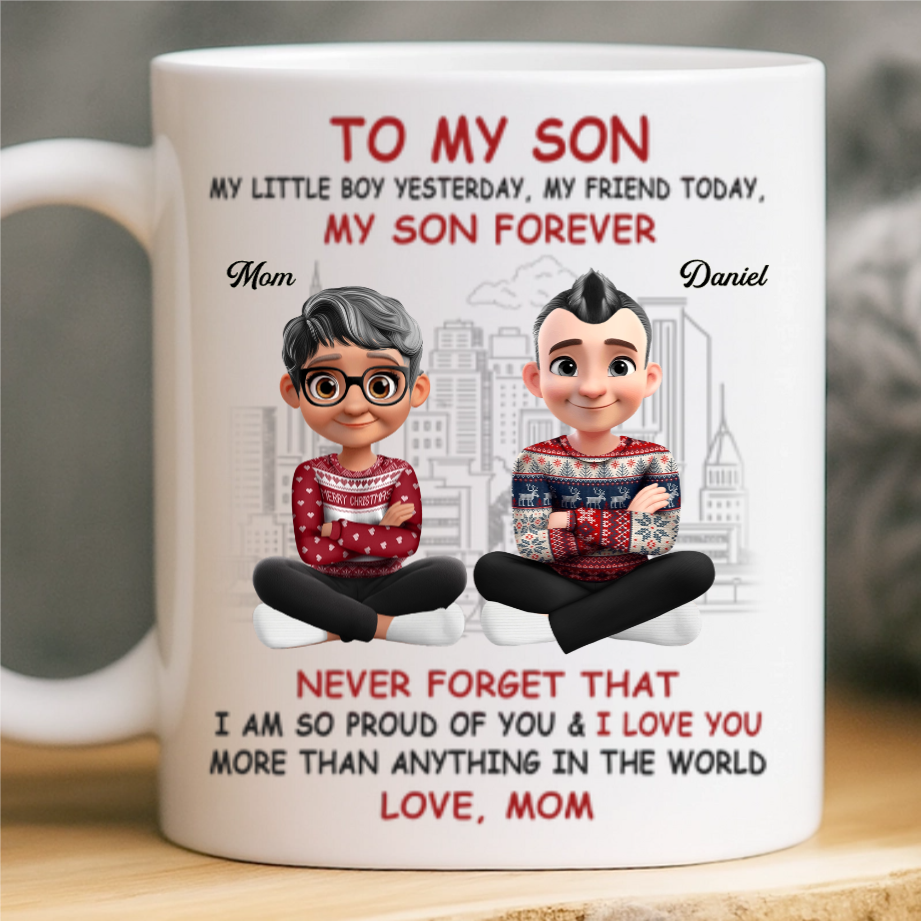 Custom Mug - Personalized Birthday Gifts For Mom, Son, Daughter - My Child My Forever Gift
